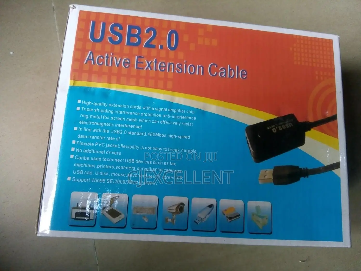 USB 2.0 Active Extension Cable