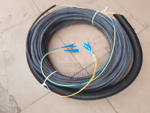 Outdoor Duplex Fiber Optic Patch Cord – SC/UPC to SC/UPC Single Mode