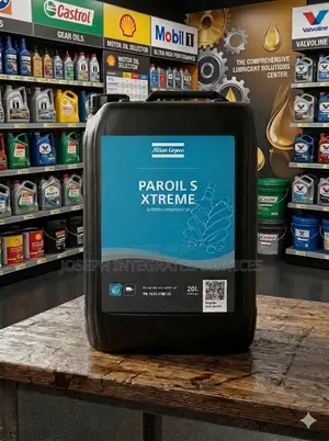 Atlas Copco Paroil S Xtreme Synthetic Compressor Oil.