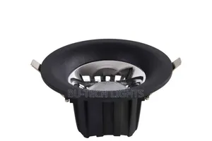 25w Black Round COB LED Downlight