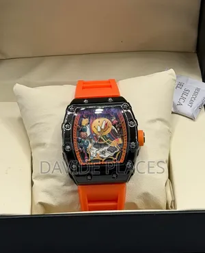Rrichard Mille Rm 88 Smiley Tourbillon Skeleton Unisex Wristwatch