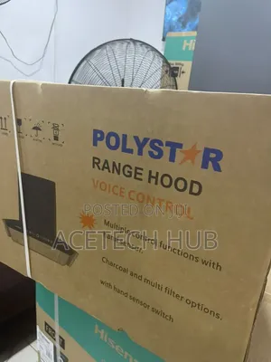 Polystar Rangehood Powerful Suction, Cleaner Kitchen