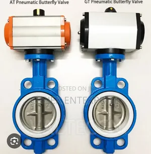 Dn100 Butterfly Valve With Pneumatic Actautor