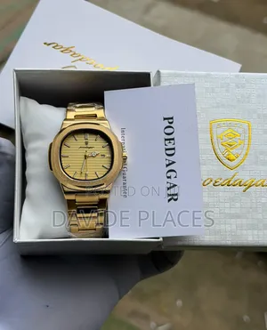 Poedagar 912 Nautilus Waterproof Unisex Stainless Steel Wristwatch