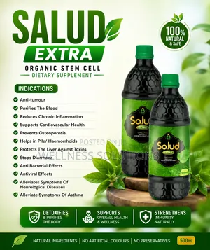 Salud Extra Organic Stem Cell Dietary Supplement