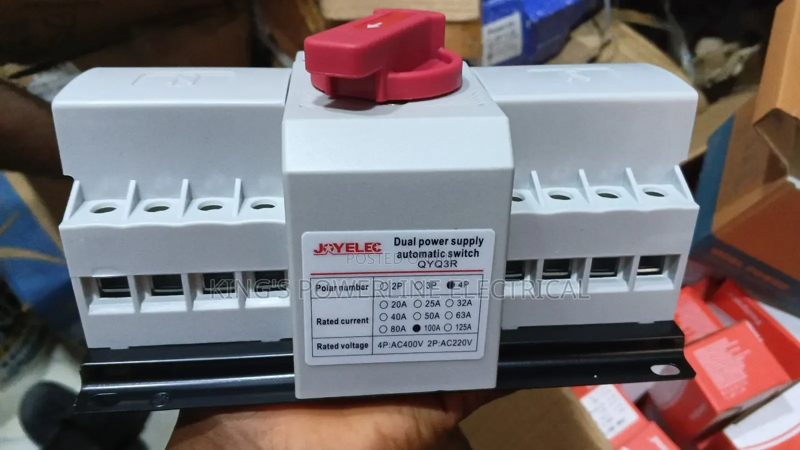 Automatic Changeover Switch 4 Pole