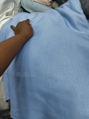 Premium Light Blue / Powder Plus Turkish Curtain