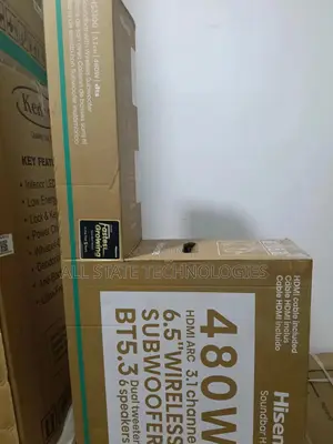 Powerful Bass Hisense HS3100 480W Audio Bar