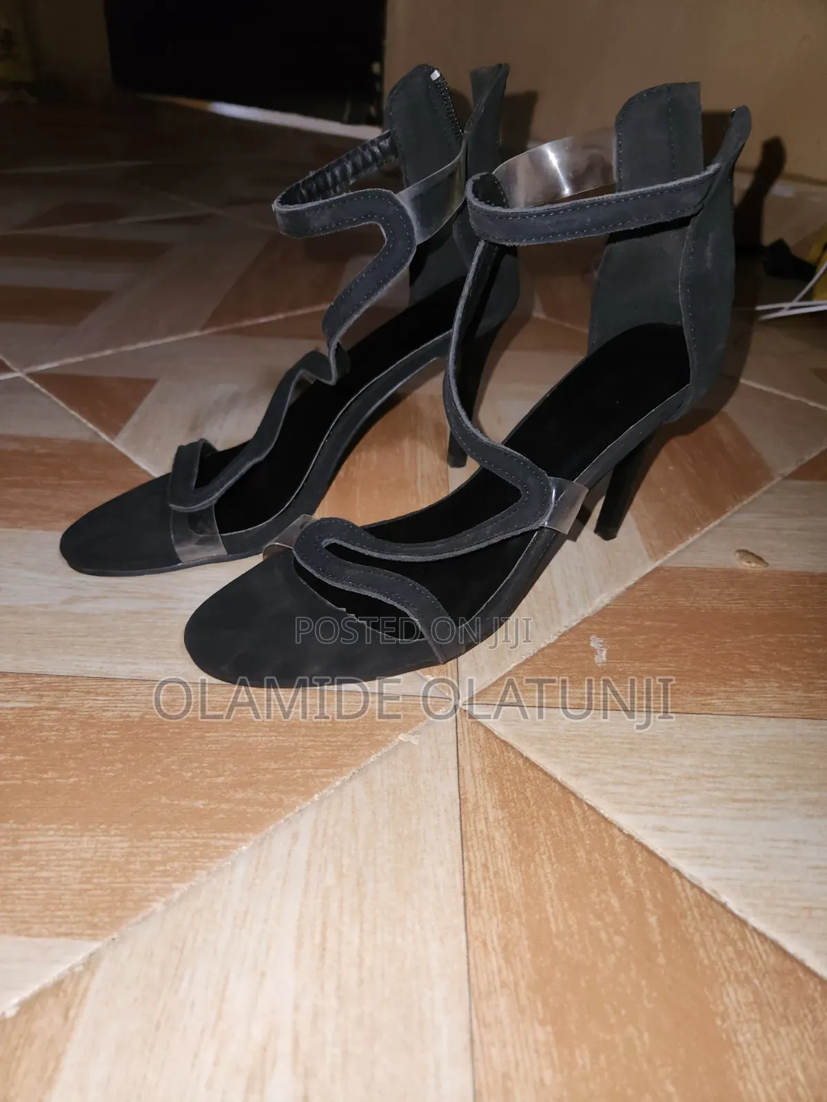 Black Sandal Heels