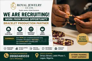 Work From Home Bracelet Production Partner