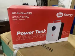 Itel 500W Portable Lithium Power Station With Solar Charging Support