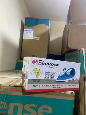 Binatone Steam Iron Si-I605 Non-Stick Plate
