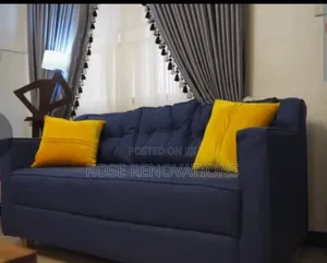 Black L Shape Sofa Available for Pickup