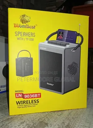 Boombest Ln 9036bt 7200mah Deep Heavy Powerful Solid Bass Speaker
