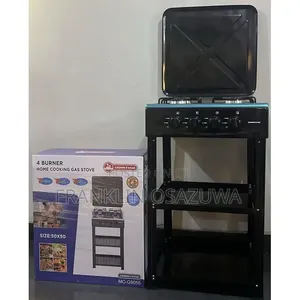 2 Burner Gas Cooker With Stand and Storage Shelves