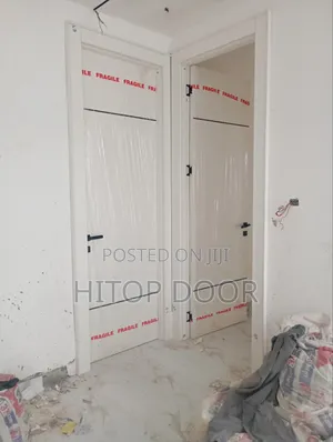 Hitop Wh HDF Door With Frame and Architrave