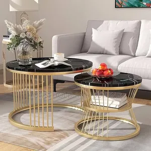 2pcs Marble Top Nesting Center Table Nordic Center Table