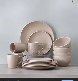 16 Pieces Ceramic Plate Set