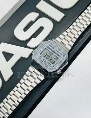 Vintage Casio Digital Chain Wristwatch