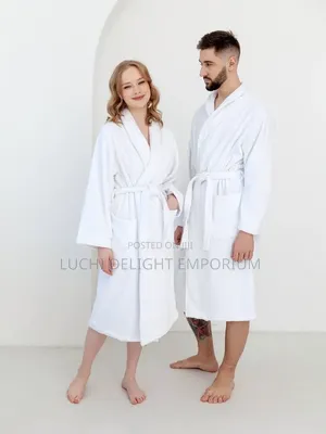 Premium Unisex Hotel Bathrobe – Soft Absorbent
