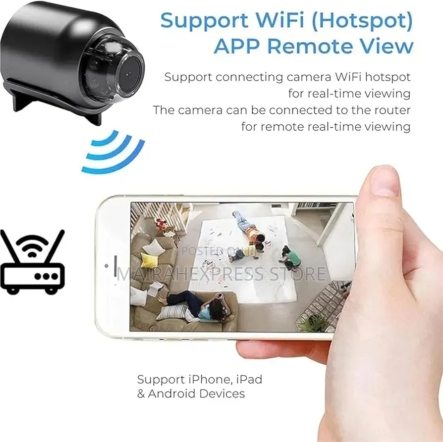 X5 Mini Wireless Surveillance Camera