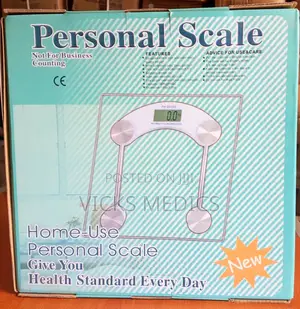 Personal Bathroom Scale (Glass)