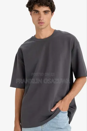 Balenciaga Oversized Plain Cotton T-Shirt – Unisex