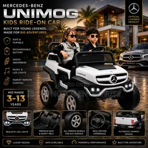 Get Mercedes-Benz Unimog Ride-on Car for Your Kid Now