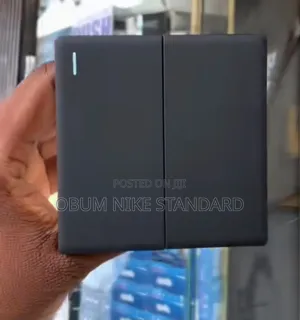2gang Switch Black