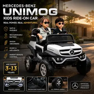 Premium Quality Mercedes-Benz Unimog Ride-on Car for Children