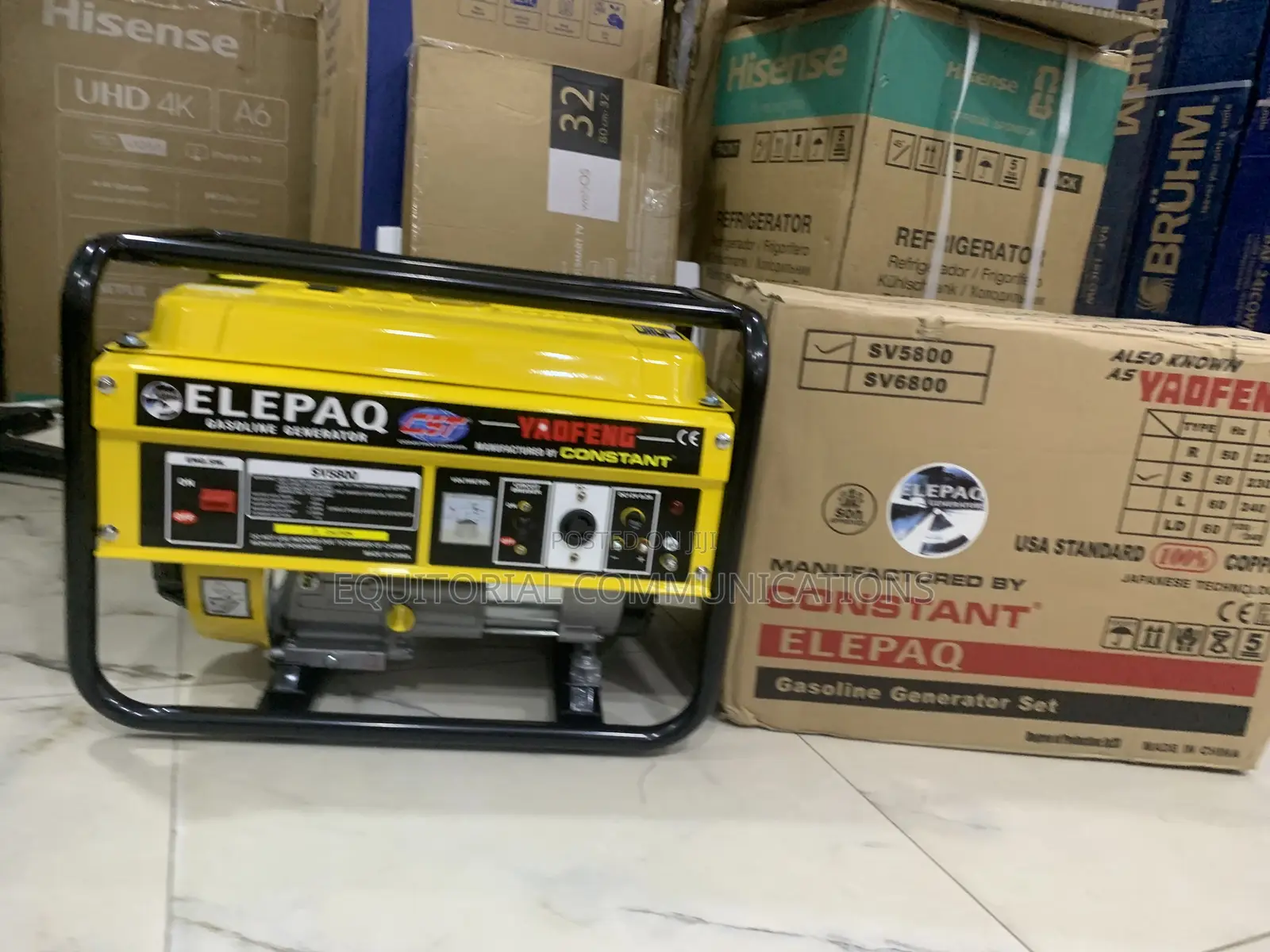 Elepaq SV5800 Constant Generator – Strong Engine, Consistent Output