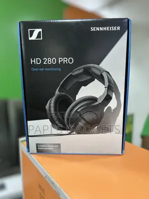 New Sennheiser HD 280 Pro Over-Ear Monitoring Headphone Black