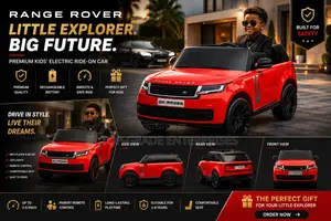 Luxury Range Rover Kids Red Color Ride-on Car