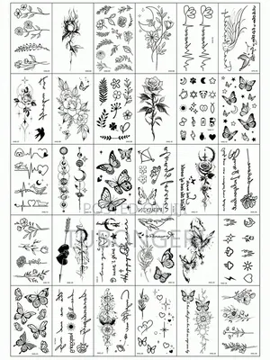 Waterproof Temporary Tattoo Stickers – Realistic Fake Tattoos