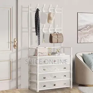 XVIP HIGH QUALITY White Multifunctional Shoe Rack