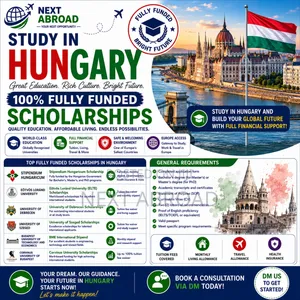 Study in Hungary 100% Fully Funded Scholarships
