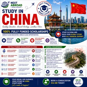 Study in China Fully Funded Scholarships