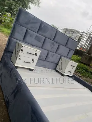 Standard 6 by 6 Padded Bedframe