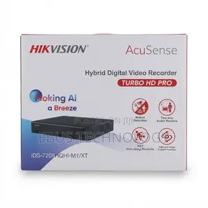 Hikvision 8-Channel Acusense Turbo Hd DVR Ids-7208hqhi-M1/Xt