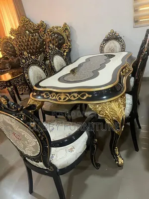 Quality and Imported Royal Turkey Dining Set by 6 Chairs