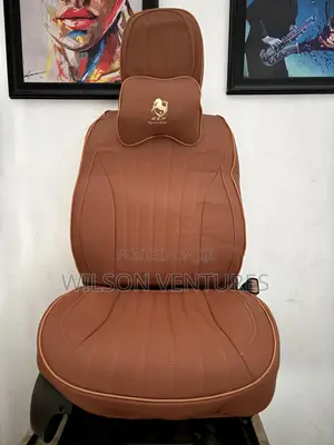Brown Color Toyota Sienna Leather Seat Cover