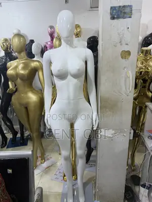 White Female Mannequin With Hips
