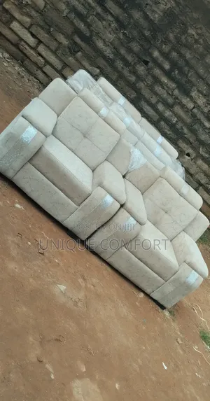 Brand New Full Padded 7 Seaters Luxury Sofa Set (3,2,1,1) Seaters