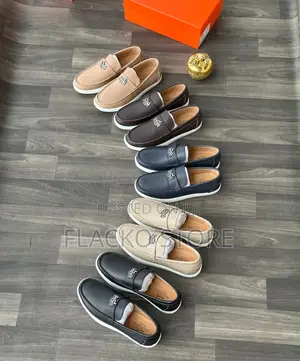 Original Hermes Studded Casual Leather Sneakers