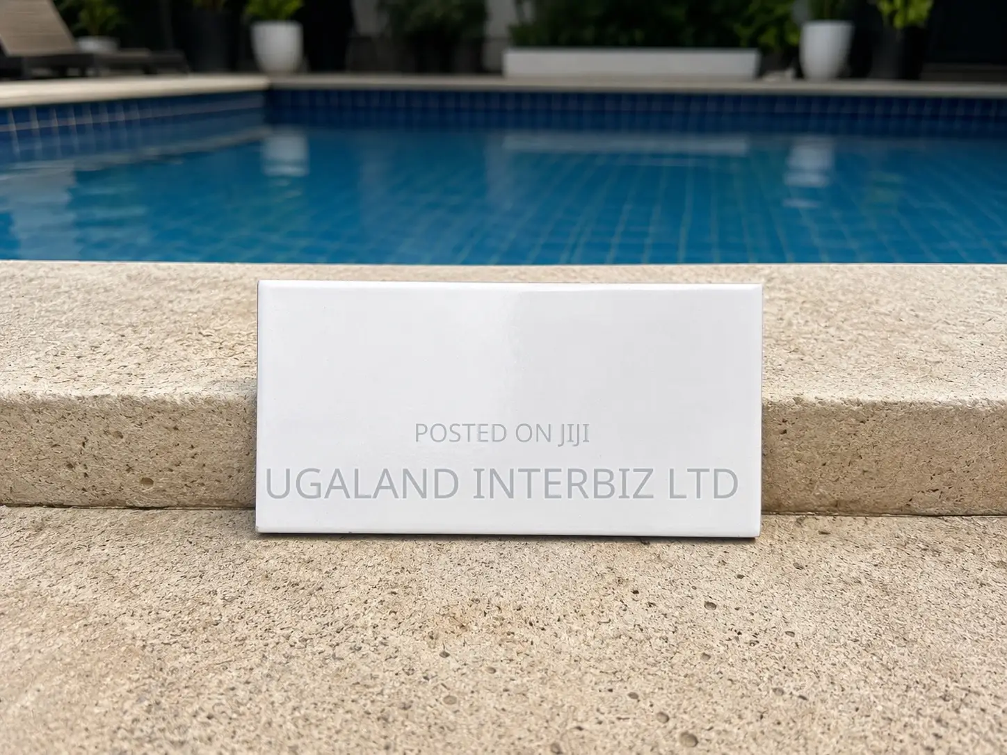 White Gloss Ceramic Pool Tile
