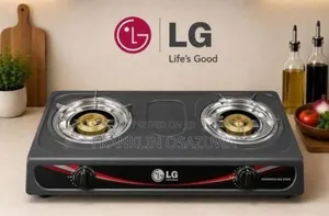 LG Double Burner Table Top Gas Cooker (Model LG-115)
