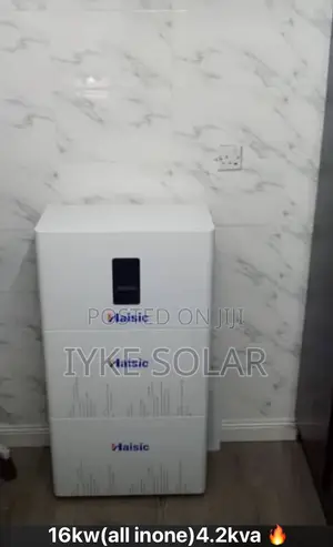 16kwh + 4.2kva Haisic Hybrid Inverter Lithium Ion Battery All in One