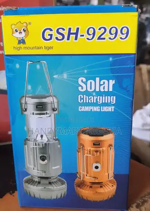 GSH-9299 Solar Charging Camping Light 20% OFF
