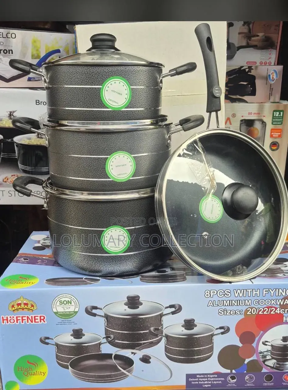 8Pcs Hoffner Pot Set