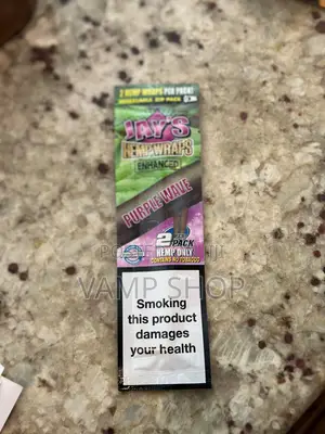 Jay’s Hemp Wrap in Purple Wine Flavor